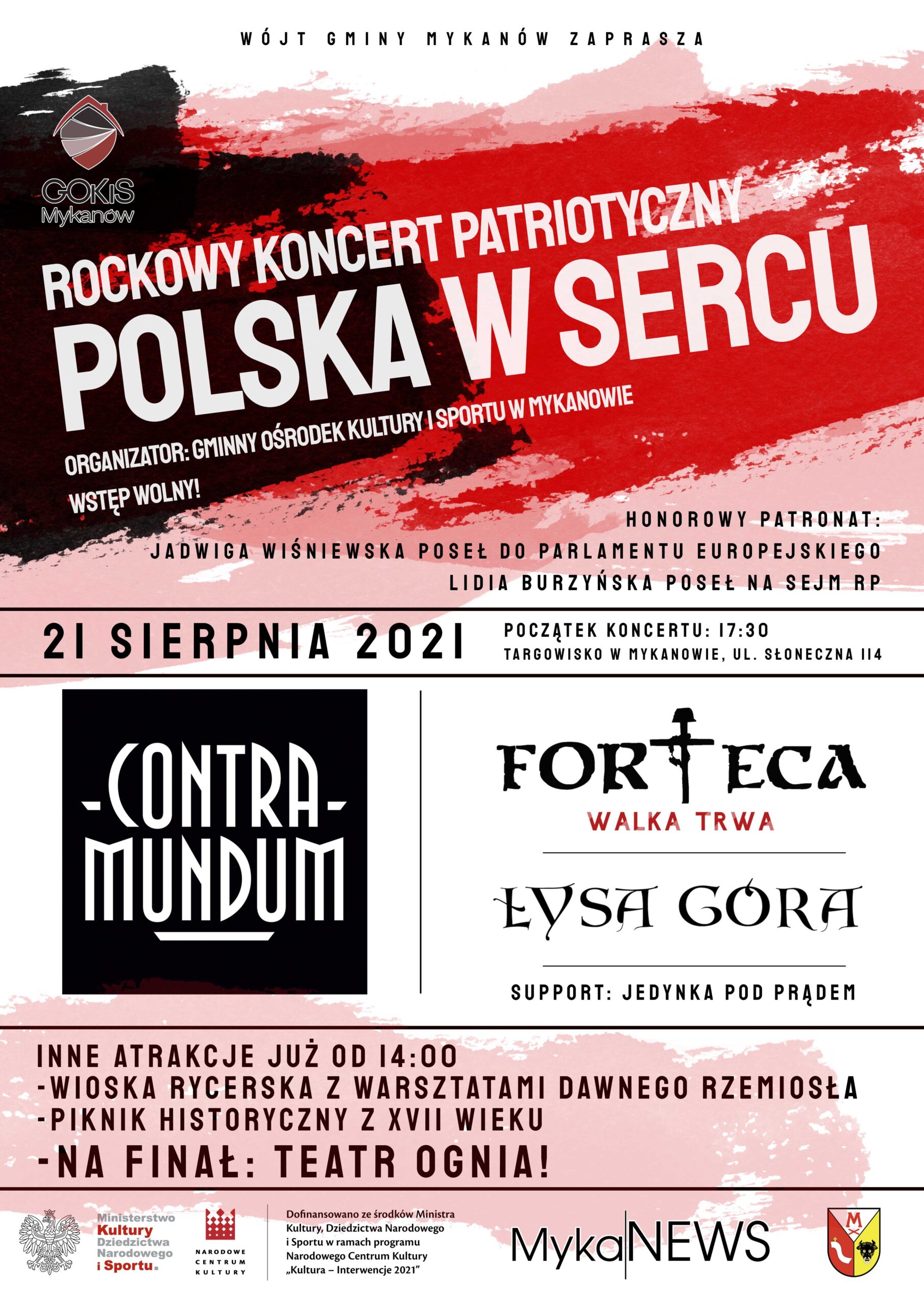 Zapraszamy na koncert “Polska w Sercu”